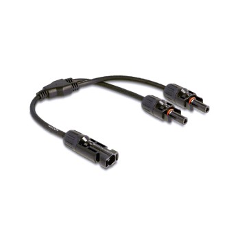Delock DL4 Solar Splitter cable, 1x Stecker for 2x Buchse, 30cm, black Delock DL4 Solar Splitter cable, 1x Stecker for 2x Buchse, 30cm, black