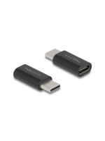 Delock USB3.2 Adapter SuperSpeed 10Gbps, Typ-C Stecker/Buchse,schwarz