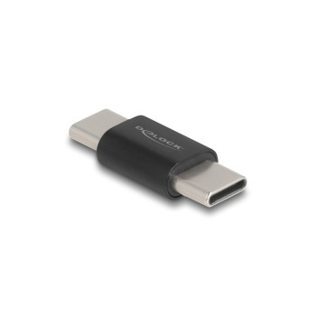 Delock USB3.2 Adapter SuperSpeed 10Gbps, Typ-C Gender Change Stecker/Stecker,black 