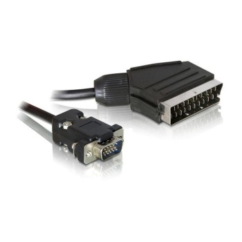 Home Cinema Scart for VGA cable, 2m, Scart 21Pin Stecker for VGA 15 Stecker Home Cinema Scart for VGA cable, 2m, Scart 21Pin Stecker for VGA 15 Stecker
