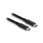 Delock Câble USB4 40 Gbps coaxial USB C - USB C 1.2 m