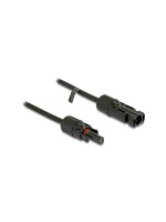 Delock DL4 Solarkabel 6mm, Stecker zu Buchse, 1m, schwarz