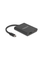 Delock USB Type-C Adapter for DisplayPort, 8K with HDR and Power Delivery 60 W