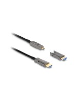 Delock Câble optique 5 en 1 HDMI, 15 m, 8K 60 Hz, active