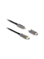 Delock Aktives Optisches 5 in 1 HDMI Kabel, 8K60Hz, 25m