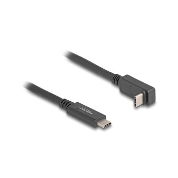 Delock USB 5 Gbps cable USB-C for USB-C 2 m, Stecker/Stecker, gewinkelt, oben/unten Delock USB 5 Gbps cable USB-C for USB-C 2 m, Stecker/Stecker, gewinkelt, oben/unten