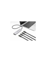 Delock USB 10 Gbps Type C Hub, 4x Type C, Buchse with 35 cm Anschlusscable