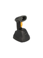 Delock 2,4 GHz Barcode Scanner 1D and 2D, with Ladestation - Mehrsprachig