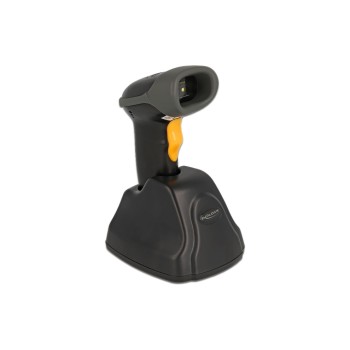 Delock 2,4 GHz Barcode Scanner 1D and 2D, with Ladestation - Mehrsprachig Delock 2,4 GHz Barcode Scanner 1D and 2D, with Ladestation - Mehrsprachig