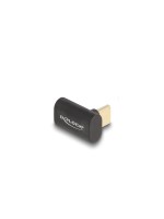 Delock Adapter USB-C Stecker zu Buchse, 40 Gbps, 100 W, 8K 60Hz, gehäuse: PVC