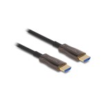 Delock Aktives Optisches HDMI-Kabel, mit Metallarmierung, 8K60Hz, 30m