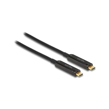 Delock Aktives USB Typ-C Video cable, 5m, black , Auflösung bis 3840 x 2160 @ 60 Hz Delock Aktives USB Typ-C Video cable, 5m, black , Auflösung bis 3840 x 2160 @ 60 Hz