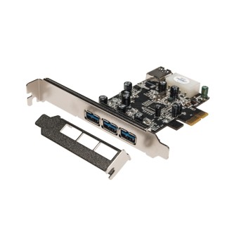Delock 89281 PCI Express 3x USB 3.0 LP, VIA Chipsatz, with Low Profile Blende Delock 89281 PCI Express 3x USB 3.0 LP, VIA Chipsatz, with Low Profile Blende