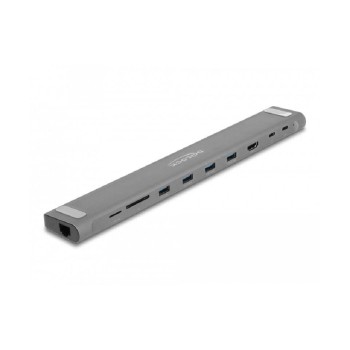 Delock 87895 Dockingstation USB-C, 4K - HDMI, USB 3.2 Gen 1, LAN, SD, PD 3.0 Delock 87895 Dockingstation USB-C, 4K - HDMI, USB 3.2 Gen 1, LAN, SD, PD 3.0
