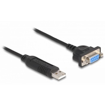 Delock USB2.0 Adapter RS-232, seriellen Steckergehäuse 50 cm FTDI Delock USB2.0 Adapter RS-232, seriellen Steckergehäuse 50 cm FTDI