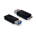 USB3.0 Adapter: A-Buchse pour MicroB-Stecker, pour USB3.0 Geräte, bis 5Gbps