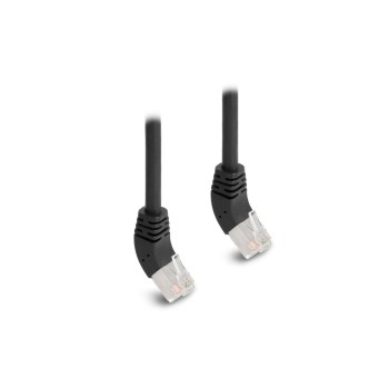 Delock Netzwerkcable RJ45 Cat.6A S/FTP, nach oben gewinkelt, 3m, black  Delock Netzwerkcable RJ45 Cat.6A S/FTP, nach oben gewinkelt, 3m, black