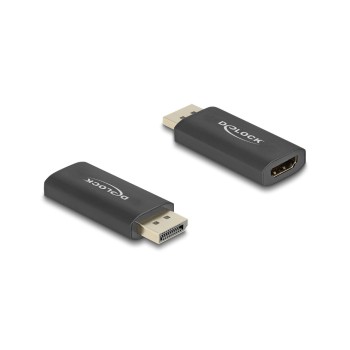 Delock Aktiver DP1.4 for HDMI Adapter, 8K with HDR Funktion Delock Aktiver DP1.4 for HDMI Adapter, 8K with HDR Funktion