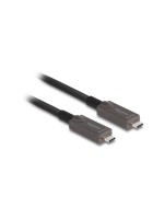 Delock Câble optique 4K 10Gbps USB type C - USB type C, 15 m