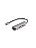Delock USB Type-C Adapter zu HDMI, mit USB-A und USB-C Daten + PD 92 W