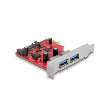 Delock PCI Express Karte x1 Karte, for 2x USB Typ-A Buchse Delock PCI Express Karte x1 Karte, for 2x USB Typ-A Buchse