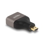 Delock Adaptateur 8K 60 Hz HDMI - Micro HDMI (HDMI-D)