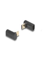 Delock Adaptateur USB 8K 60 Hz, PD3.1, Prise USB C - Connecteur USB C