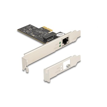 Delock PCI Express-x1 Karte for 1x5GE, 10/100/1000Mbps, RTL8126 Chipsatz