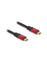 Delock USB 5 Gbps Type-C Stecker-Stecker, 100W, E-Marker, 2m, rot