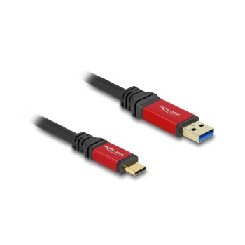 Delock USB 10 Gbps Type-C for Type-A, Stecker-Stecker, 3m, red Delock USB 10 Gbps Type-C for Type-A, Stecker-Stecker, 3m, red