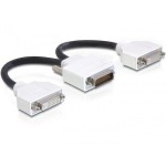 Delock DMS-59 pour 2x DVI Adapter, 20cm