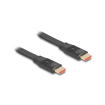 Delock High Speed HDMI Flachbandcable, 48 Gbps, 8K 60Hz, 1m Delock High Speed HDMI Flachbandcable, 48 Gbps, 8K 60Hz, 1m