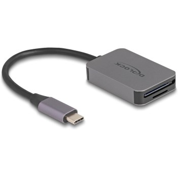 Delock USB-C Card Reader, for SD oder Micro SD Speicherkarten