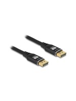 Delock DisplayPort cable 8K 60Hz, Metall, black , 5m