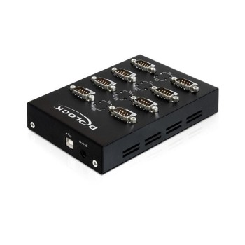 Delock 61860 USB 2.0 for 8 x Seriell Adapter, MosChip Chipsatz, Delock 61860 USB 2.0 for 8 x Seriell Adapter, MosChip Chipsatz,