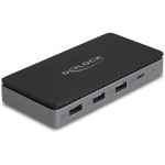 Delock Station d'accueil USB Type-C 4K HDMI/USB/Gibabit LAN/PD 3.0