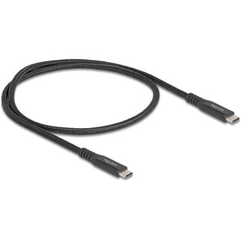 Delock USB-C Stecker for Stecker 100W, 0.5m, black 