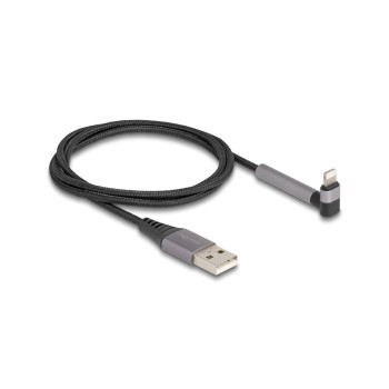Delock USB Daten&Ladecable USB-A-Lightning, for iPhone, iPad, iPod, 1.5m, MFi Delock USB Daten&Ladecable USB-A-Lightning, for iPhone, iPad, iPod, 1.5m, MFi
