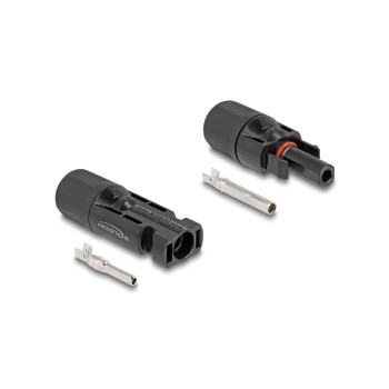 Delock DL4 Solar Steckverbinder, Stecker for Buchse, black , 2 Stück Delock DL4 Solar Steckverbinder, Stecker for Buchse, black , 2 Stück