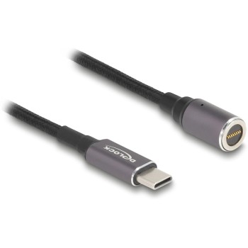 Delock USB-C Stecker, for magnetischem 8 Pin Konnektor, 1.8m