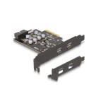 Delock Carte PCI Express 90345 2x USB Type-C LP