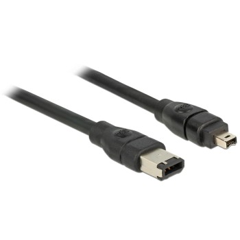 cable FireWire IEEE 1394B 6Pol/4Pol, 1Meter, 400Mbps, Firewire A