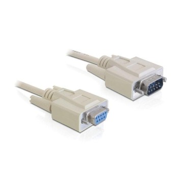 Verlängerungscâble seriel DB9 St.-Bu. 2m, 9-Adrig belegt, 1:1 geschaltet, geschirmt Verlängerungscâble seriel DB9 St.-Bu. 2m, 9-Adrig belegt, 1:1 geschaltet, geschirmt