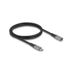 Delock Câble de prolongation USB 3.1 USB 40 Gbps USB C - USB C 1 m