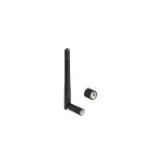 Delock Antenne Wi-Fi 802.11 ac/ax/a/b/g/n RP-SMA 2 dBi Rayonnement omni directionnel
