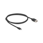 Delock Câble USB 2.0 EASY-USB USB A - Micro-USB B 1 m