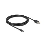 Delock Câble USB 2.0 EASY-USB USB A - Micro-USB B 3 m