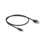 Delock Câble USB 2.0 EASY-USB USB C - USB A 0.5 m