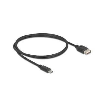 Delock USB2.0 cable EASY USB C-A, 1.0m, EASY USB, beidseitig einsteckbar, black  Delock USB2.0 cable EASY USB C-A, 1.0m, EASY USB, beidseitig einsteckbar, black
