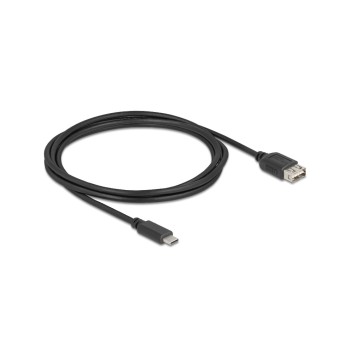 Delock USB2.0 cable EASY USB C-A, 2.0m, EASY USB, beidseitig einsteckbar, black  Delock USB2.0 cable EASY USB C-A, 2.0m, EASY USB, beidseitig einsteckbar, black